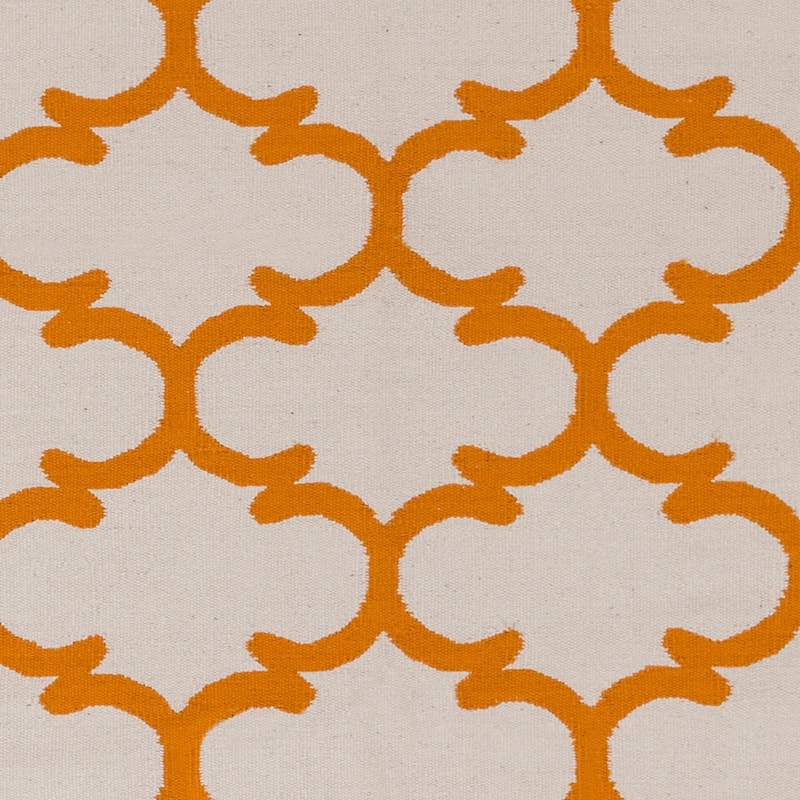 Flatweave Colne Moroccan Trellis Cotton Rug