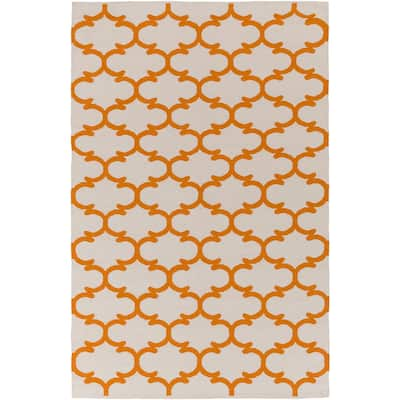 Flatweave Colne Moroccan Trellis Cotton Rug