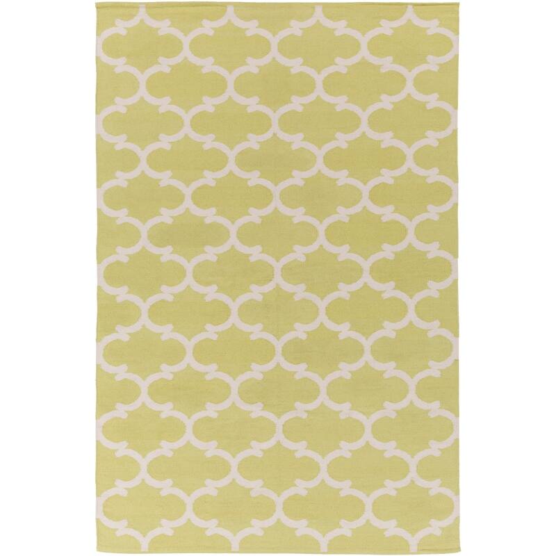 Flatweave Colne Moroccan Trellis Cotton Rug