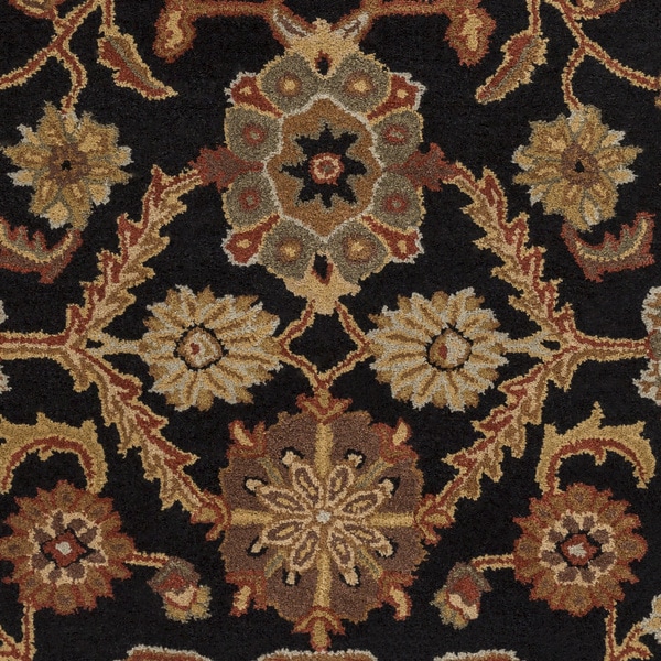 Hand-Tufted Acton Floral Wool Rug - 6' x 9'