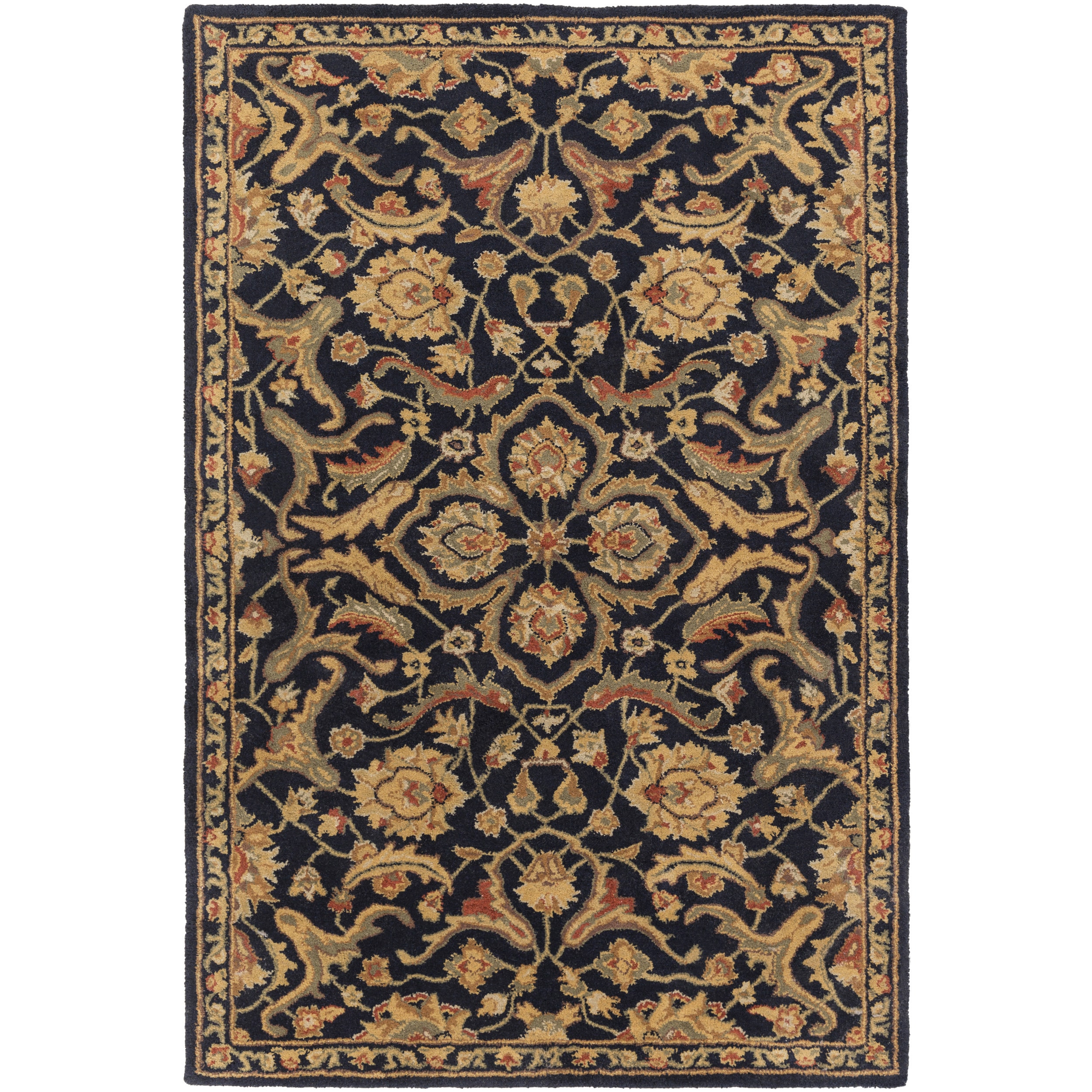 Artistic Weavers Hand tufted Blyth Floral Wool Rug (76 x 96)