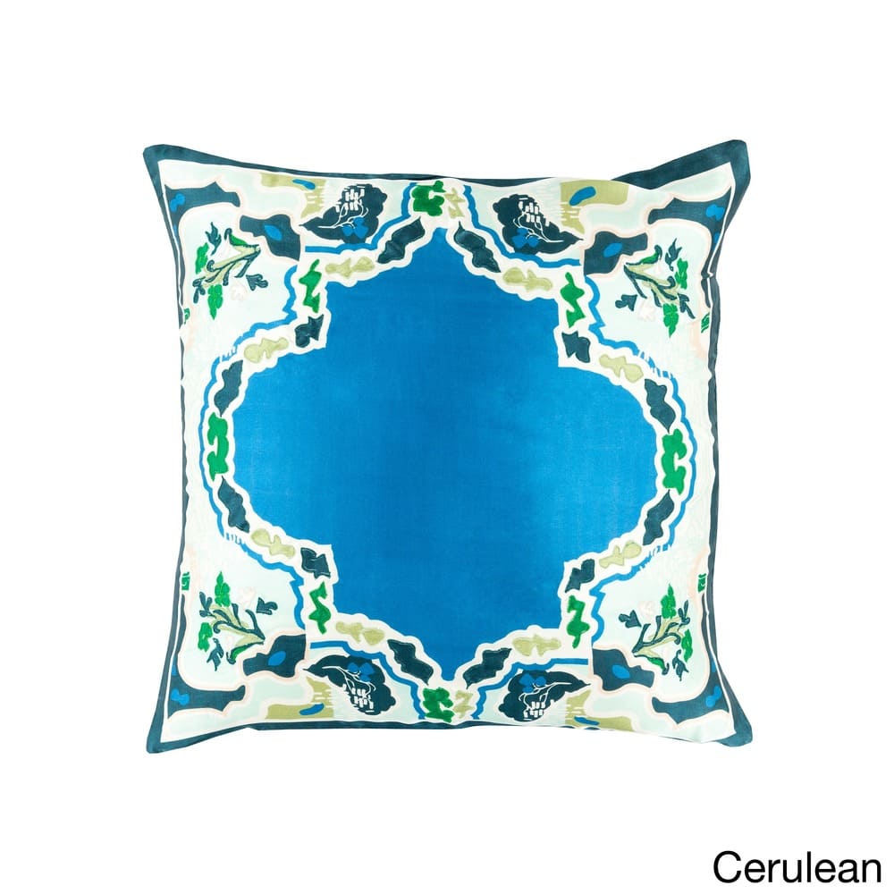 Decorative Densmore 18-inch Poly or Feather Down Filled Throw Pillow