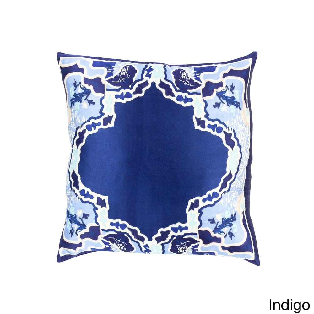 Decorative Densmore 18-inch Poly or Feather Down Filled Throw Pillow