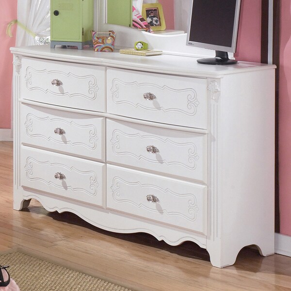 Art Van White French Style Dresser Free Shipping Today Art Van White French Style Dresser