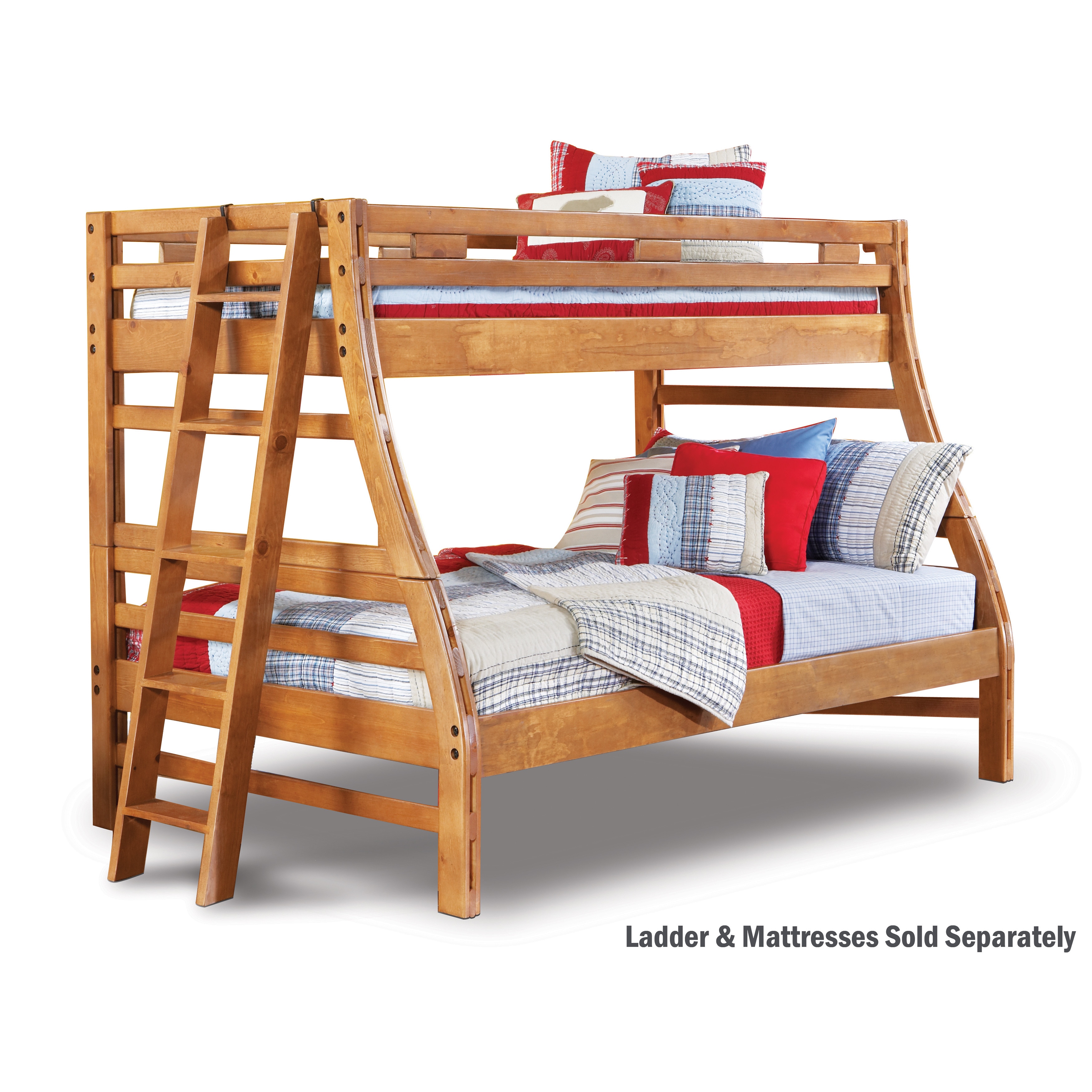 wooden high sleeper bed
