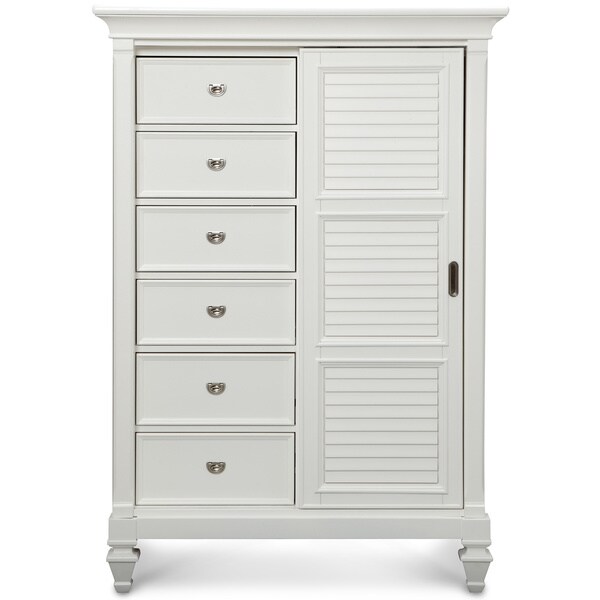 Shop Art Van Breeze White Gentleman's Chest Free Shipping Today