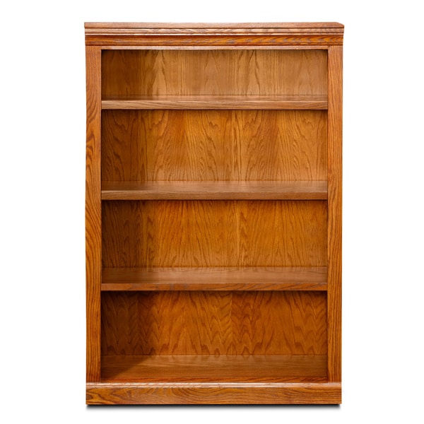 Art Van 48 inch Burnished Oak Bookcase   Shopping   Great