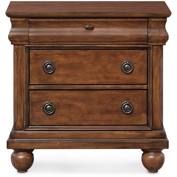 Shop Art Van Rustic Traditions Cherry Finish 3-drawer ...