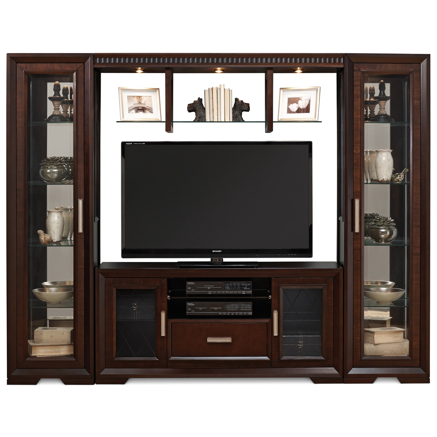 Art Van Wall Unit With 60 inch Console   Shopping   Great