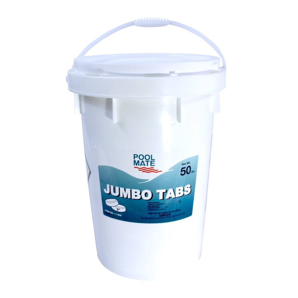 Pool Mate 3-inch Chlorine Tablets for Swimming Pools