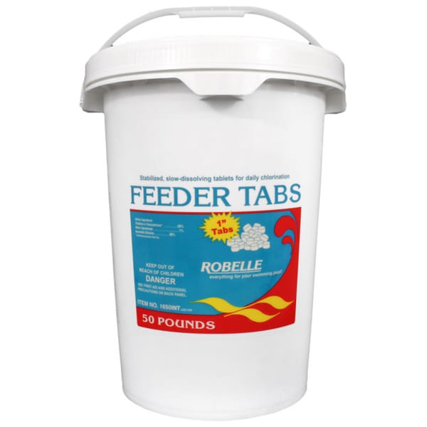 Robelle 1 Inch Chlorinating Feeder Tabs