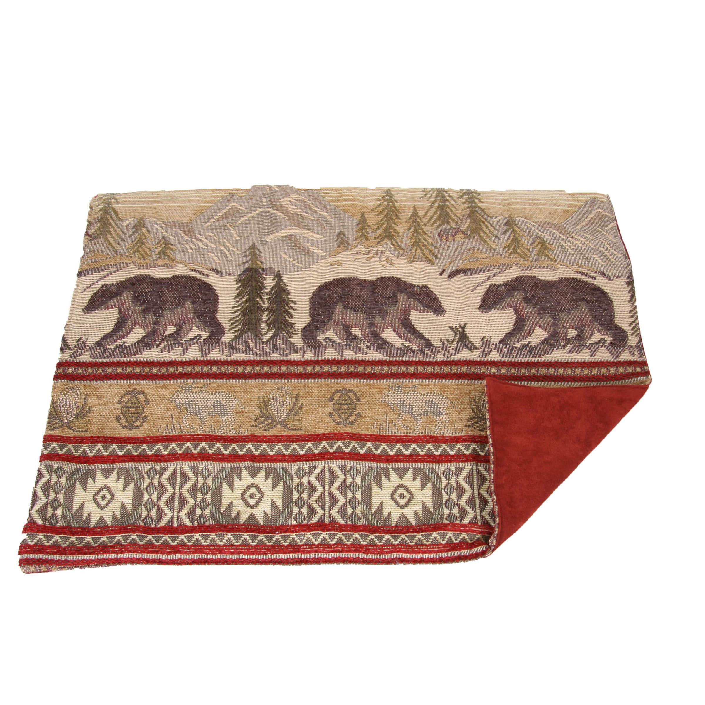 HiEnd Accents Bear Placemats (Set of 4)
