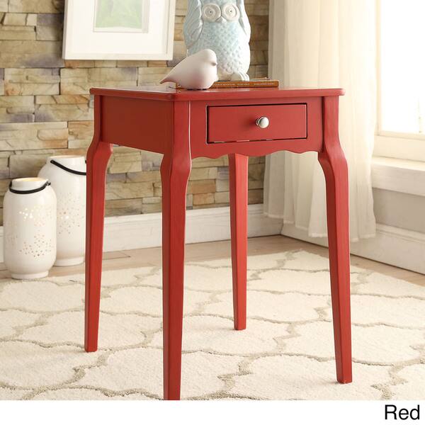 Shop Daniella 1 Drawer Wood Storage Side Table By Inspire Q Bold