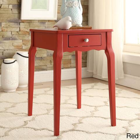 Daniella 1-Drawer Wood Storage Side Table by iNSPIRE Q Bold