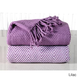 Purple Blankets Throws For Less Soft 100 Percent Cotton Hand Twisted Throw 50x60 Set Of 2 50