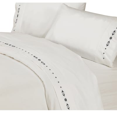 Paseo Road by HiEnd Accents Embroidered Southwestern Bed Sheet Set