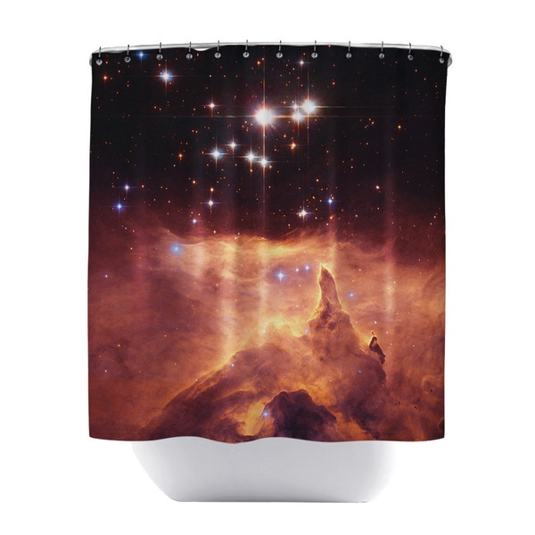 Emission Nebula Shower Curtain   Shopping   The s