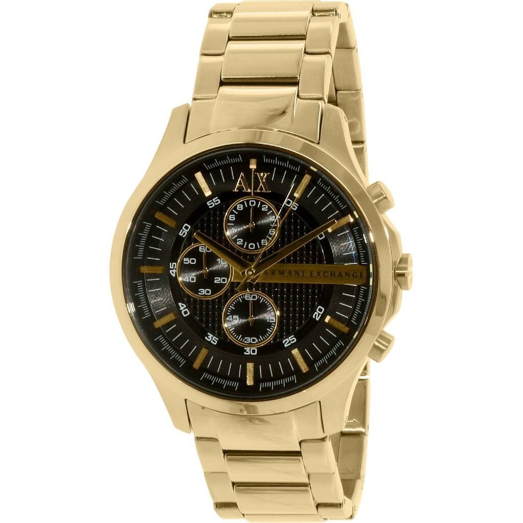 Armani Exchange Men's Smart AX2137 Goldtone Stainless Steel Quartz Watch