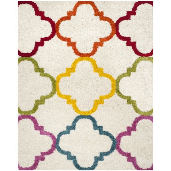 Safavieh Kids Shag Ivory/ Multi Rug - 8' x 10'