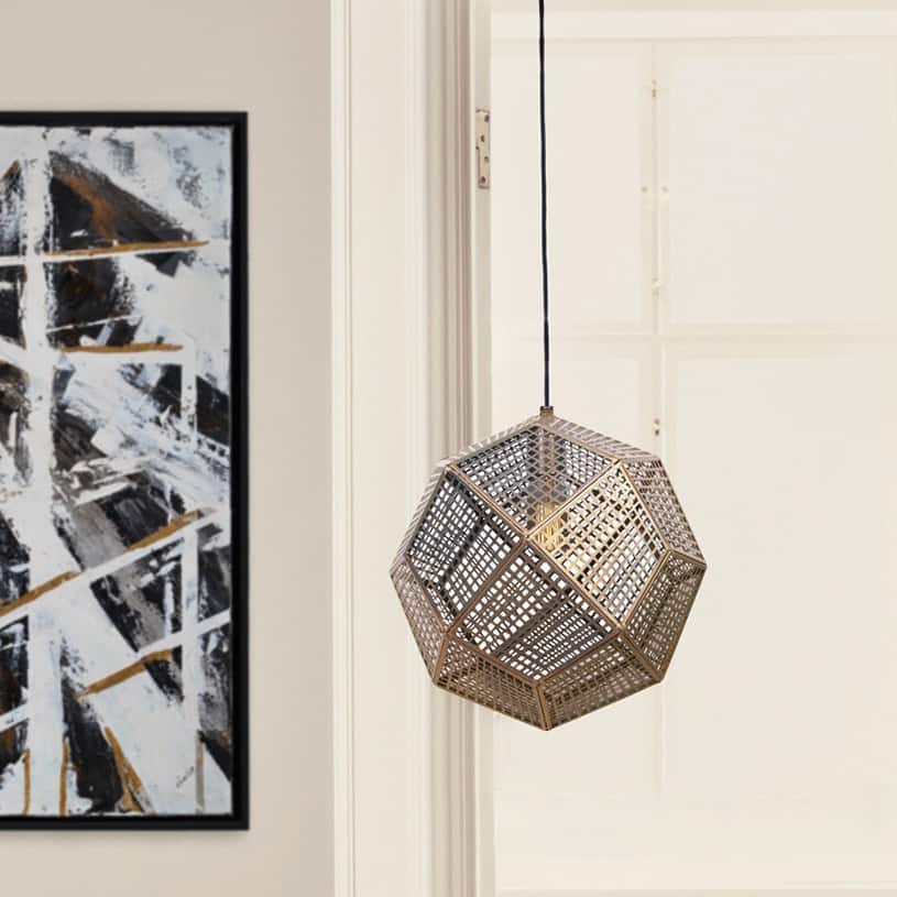 Carson Carrington Ularp 1-light Gold Ceiling Fixture