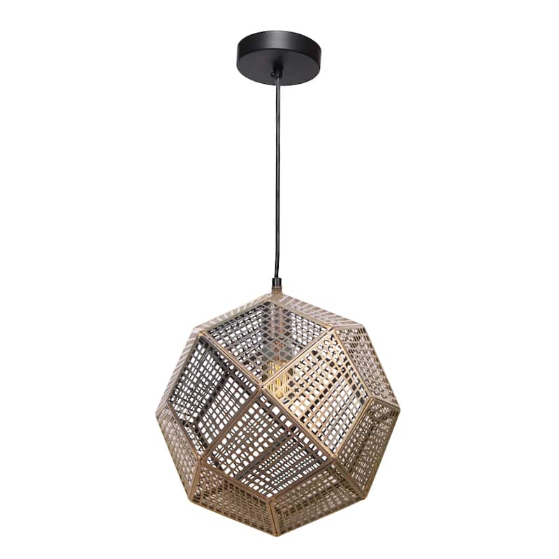 Carson Carrington Ularp 1-light Gold Ceiling Fixture