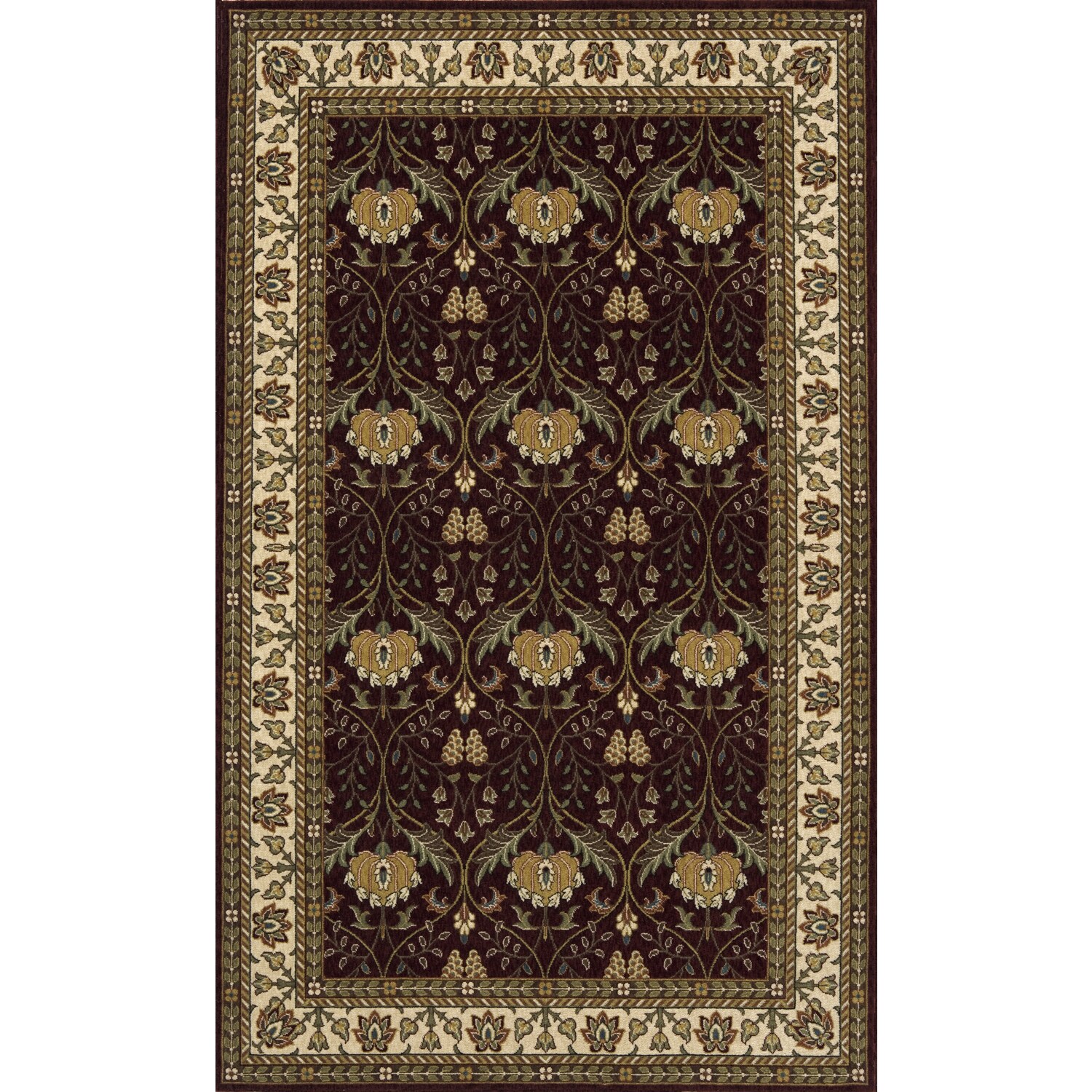 Momeni Persian Garden Burgundy Nz Wool Rug 9 6 X 13 Momeni Persian Garden Burgundy Nz Wool Rug 9