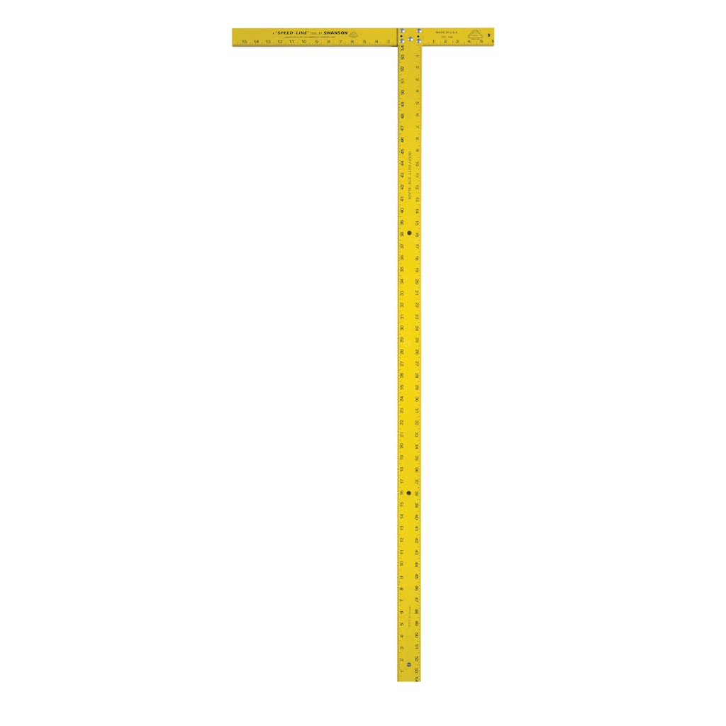54-inch Wallboard Square - Yellow