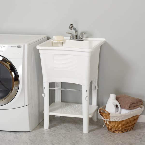 Shop Zenith Ergo Tub Complete Freestanding Utility Laundry