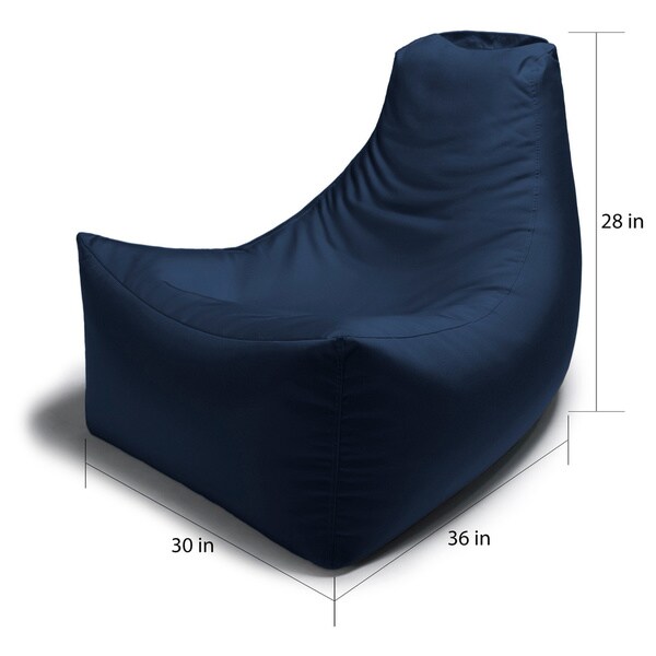 Jaxx Juniper Outdoor Patio Bean Bag Chair. - Overstock - 9956467