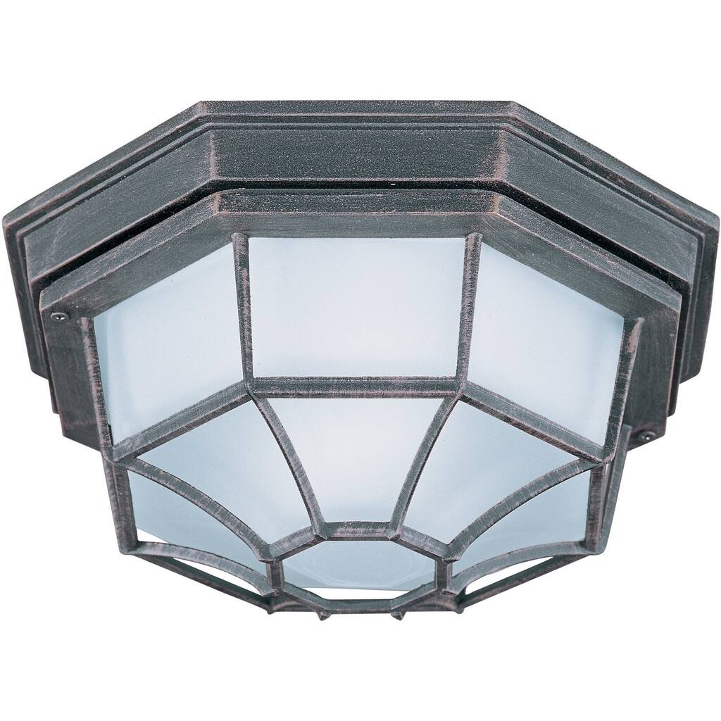 Maxim Die Cast Aluminum Frosted Shade EE 1-light Outdoor Ceiling Mount