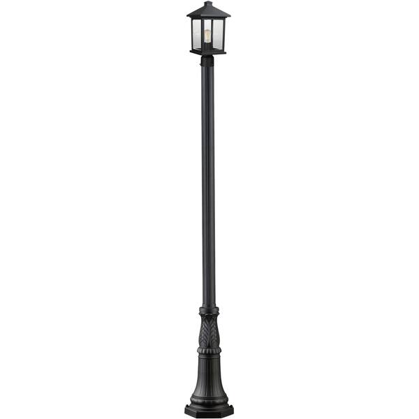 Avery Home Lighting Portland 1Light Black Post Light Bed Bath