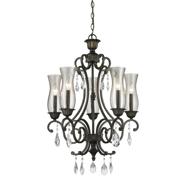 Avery Home Lighting Melina 5 Light Bronze Chandelier Free Avery Home Lighting Melina 5 Light Bronze Chandelier