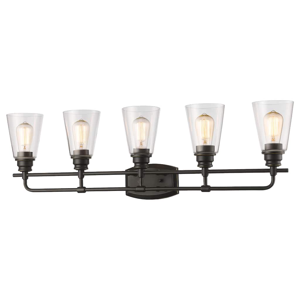 Avery Home Lighting Annora 5-light Olde Bronze Vanity