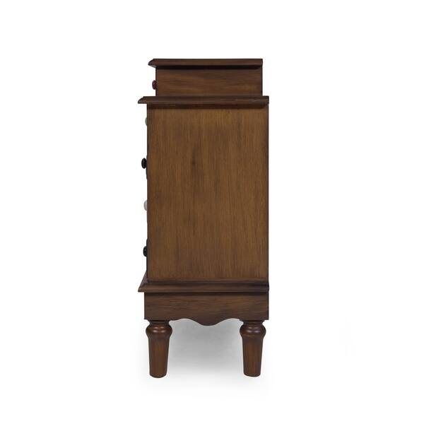 Shop Furniture Of America Sole Vintage Multi Color Solid Wood