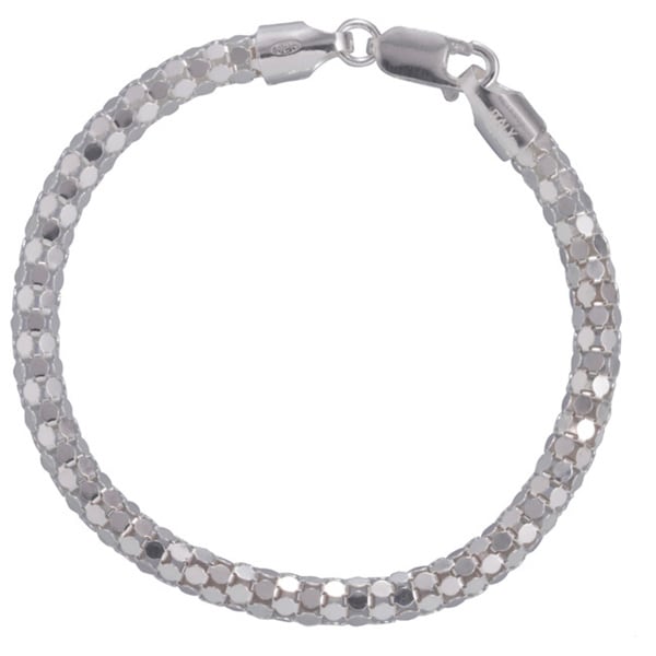 Sterling Silver Anti-Tarnish Treated Baptism Disc Charm on an Adjustable Chain Necklace