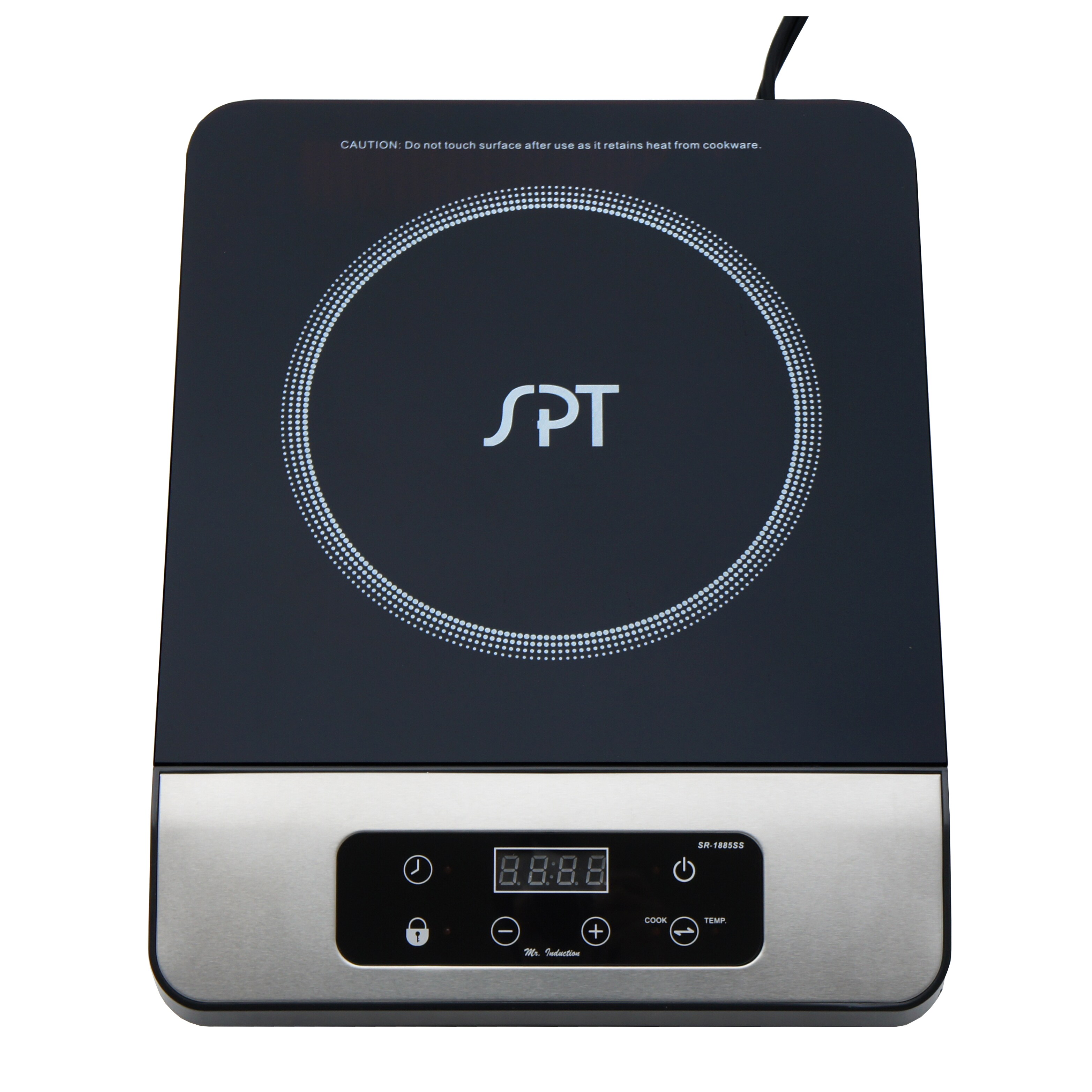 Shop Spt Sr 1885ss 1650w Induction Cooktop Free Shipping Today