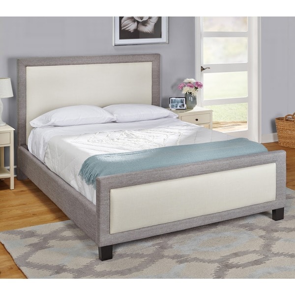 Simple Living Eirene Upholstered Queen-size Bed
