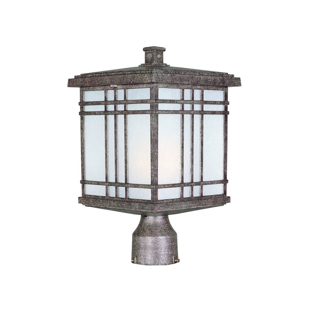 Maxim Aluminium Shade Sienna 1-light Outdoor Pole/ Post Mount Light