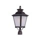preview thumbnail 1 of 0, Knoxville 1-Light Outdoor Pole/Post Lantern