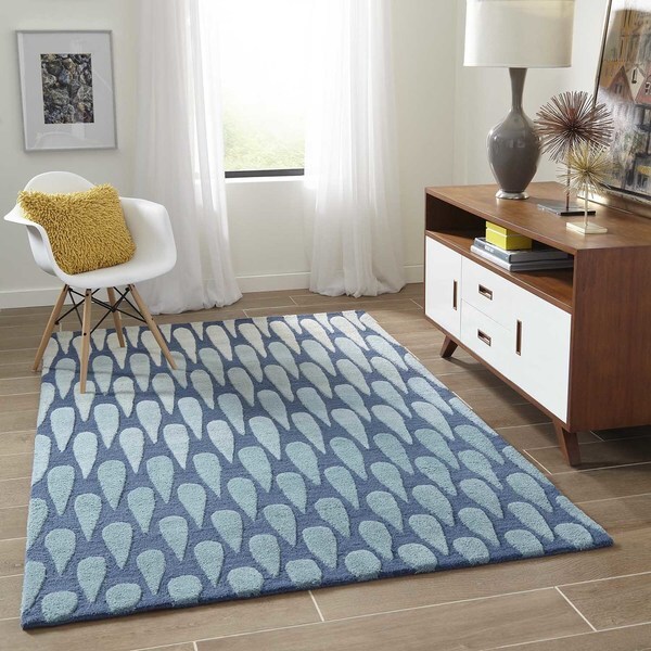 Momeni Dunes Hand-Tufted Wool Rug - 3'6" x 5'6"