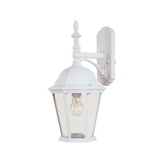 Maxim White Die Cast Shade Westlake 1-light Outdoor Wall Mount Light
