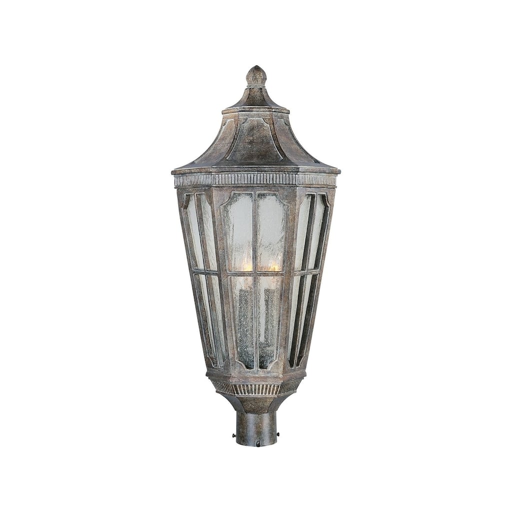 Maxim Metal Shade Beacon Hill VX 3-light Outdoor Pole/ Post Mount Light