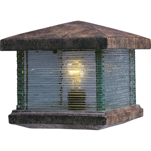 Vivex Clear Shade Triumph Vx Deck Lantern 1 light Outdoor Deck Lantern