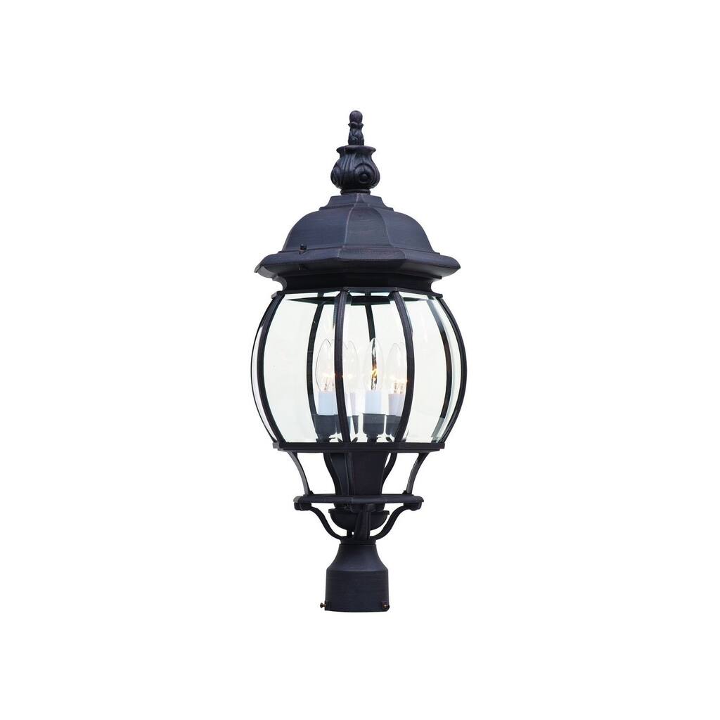 Maxim Aluminium Shade Crown Hill 4-light Outdoor Pole/Post Mount