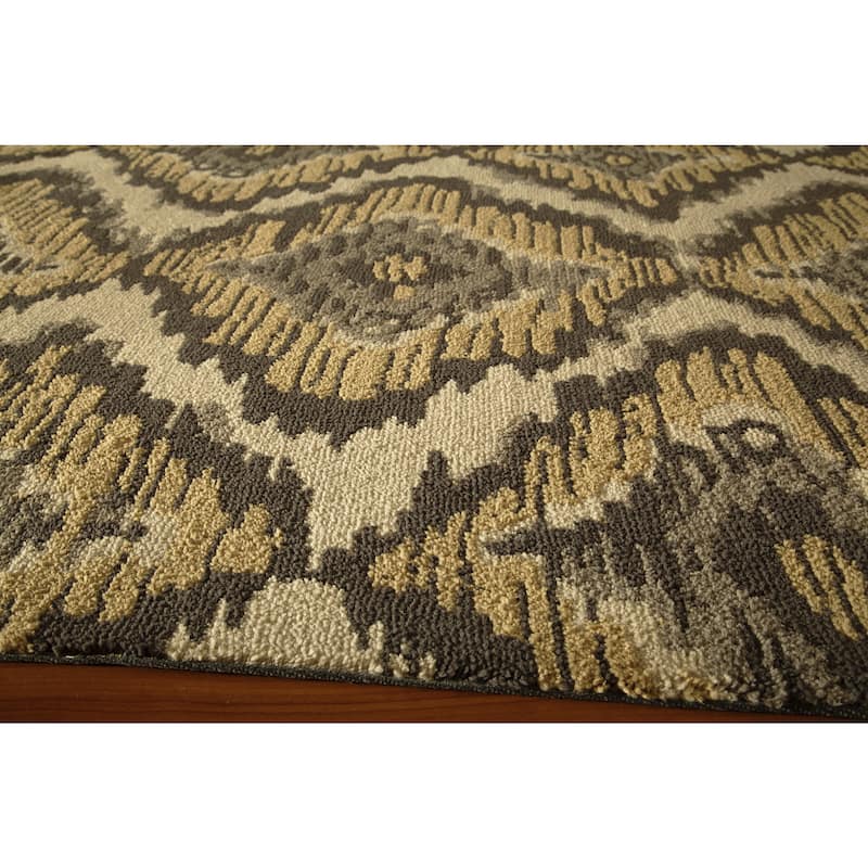 Momeni Heavenly Hand Tufted Polyester Ikat Area Rug