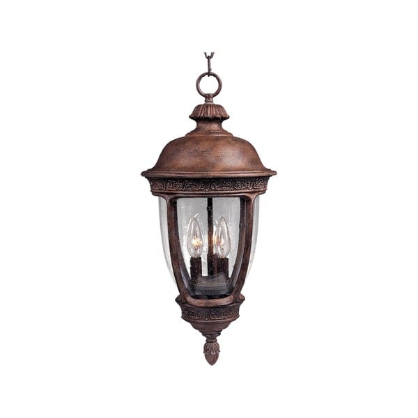 Maxim Die Cast Seedy Shade Knob Hill Dc 3-light Outdoor Hanging Lantern ...