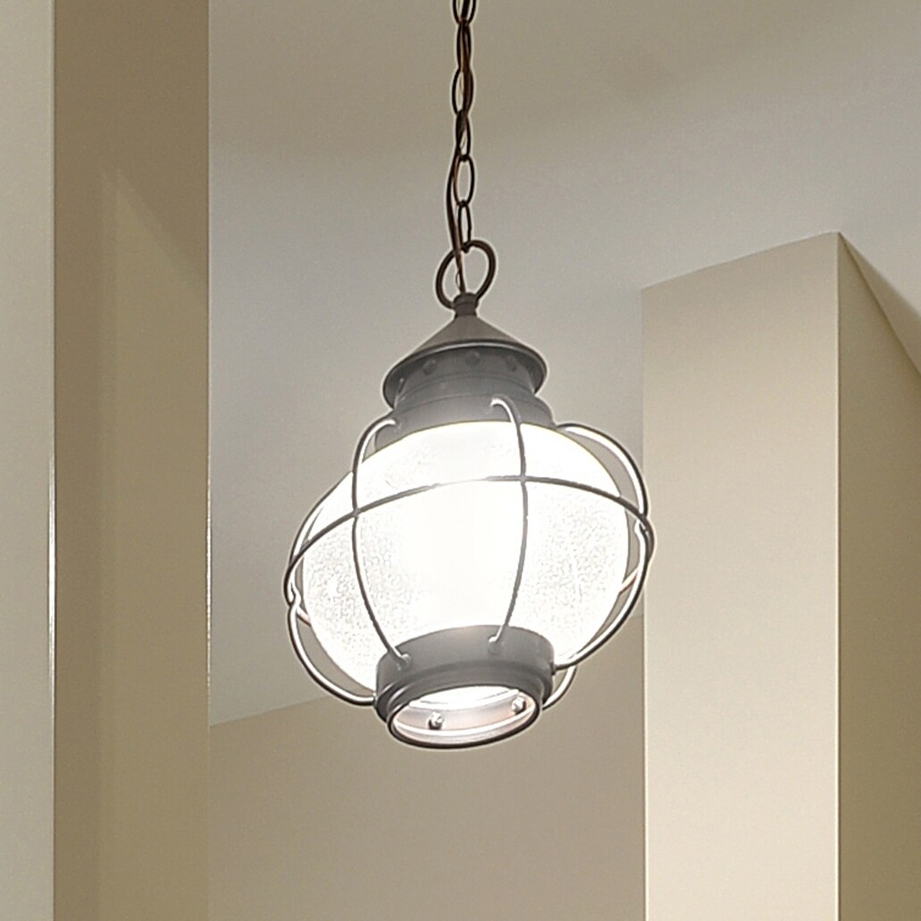 Maxim Bronze Seedy Shade Portsmouth 1 Light Outdoor Hanging Lantern Maxim Bronze Seedy Shade Portsmouth 1 Light Outdoor Hanging Lantern