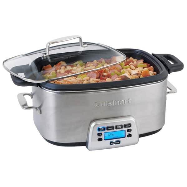  Cuisinart MSC-800 7-Quart 4-in-1 Cook Central Multicooker,  Stainless Steel/Black: Slow Cookers: Home & Kitchen
