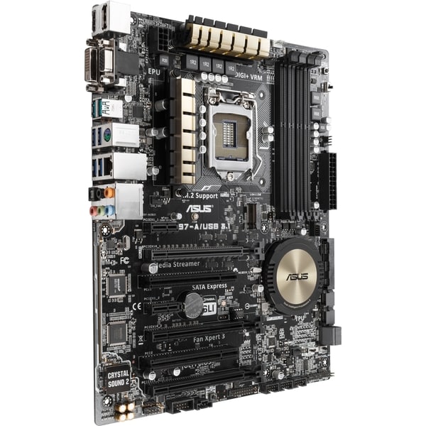 Asus Z97 A/USB 3.1 Desktop Motherboard   Intel Z97 Express Chipset