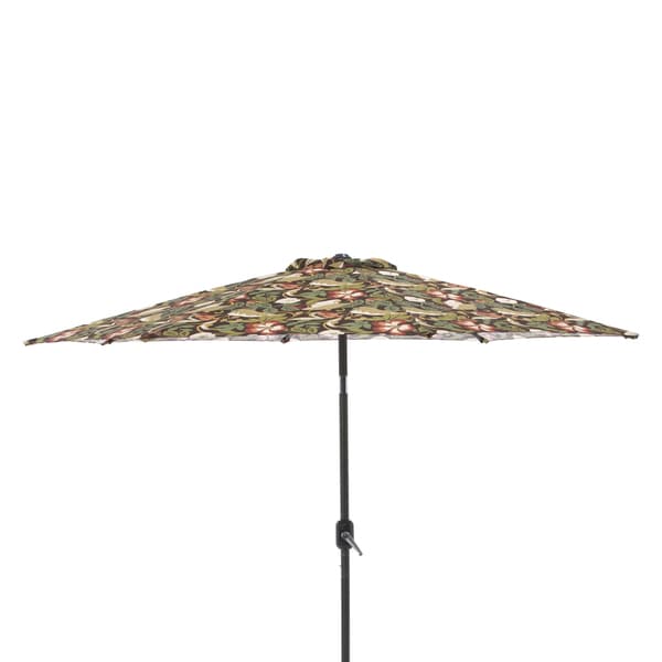 Pillow Perfect Coventry Brown 9 Foot Patio Market Umbrella Pillow Perfect Coventry Brown 9 Foot Patio Market Umbrella